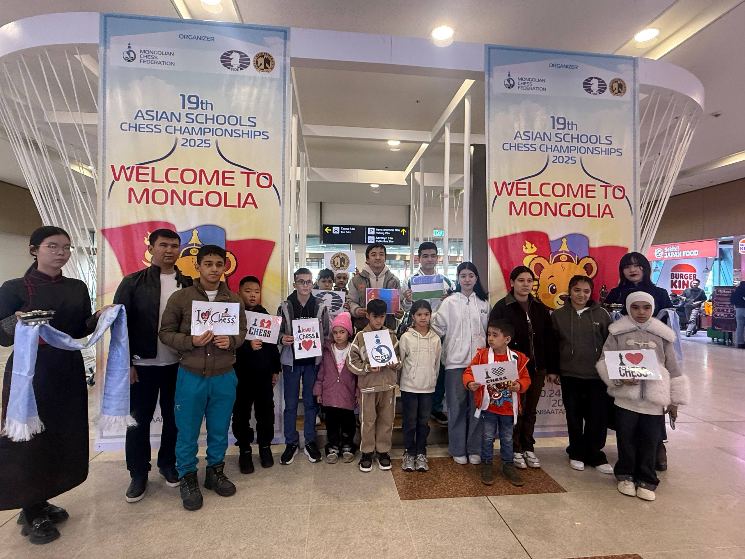 Сборная Узбекистана в Улан-Баторе!