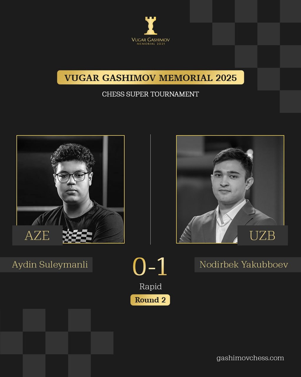 Стартовал международный турнир "Мемориал Вугара Гашимова - 2025"