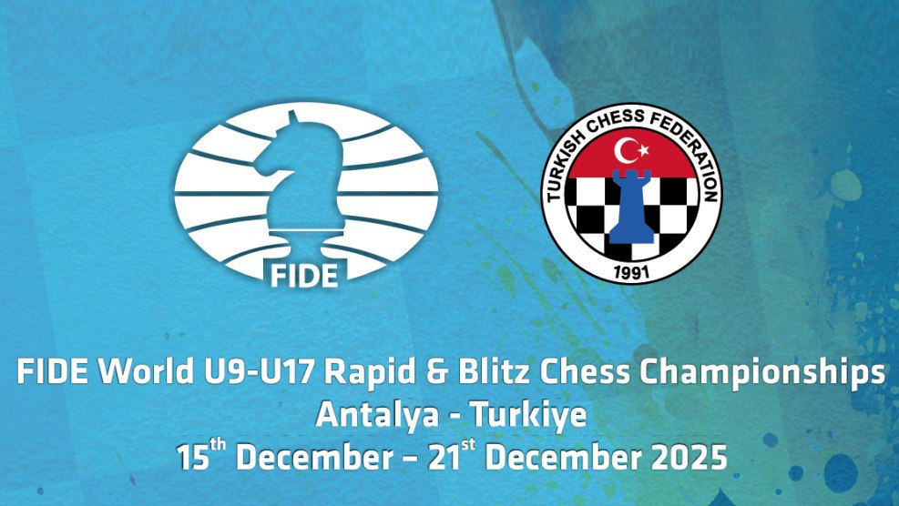 FIDE World U9-U17 Rapid and Blitz Championships 2025!